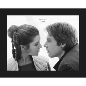 Komar Poster Star Wars Classic Leia Han Love