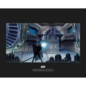 Komar Poster Star Wars Classic RMQ Vader luik Throneroom