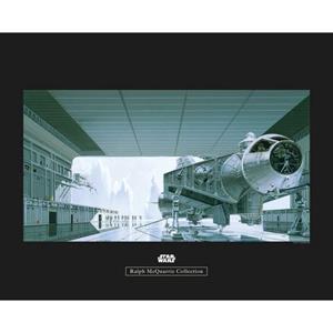 Komar Poster Star Wars Classic RMQ Hangar Shuttle