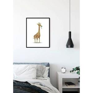 Komar Poster Cute animal giraf Hoogte: 50 cm