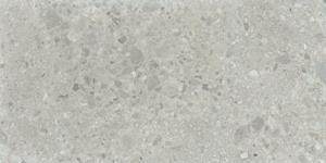 Jabo Tegelsample:  Terrazzo Nover Steel vloertegels 80x160 gerectificeerd