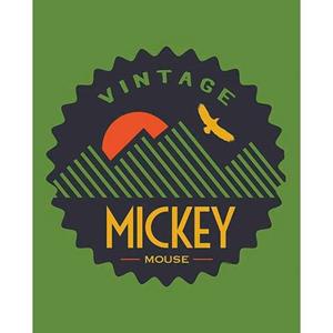Komar Poster Mickey Mouse Vintage Hoogte: 70 cm