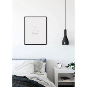 Komar Poster Baby Welcome Hoogte: 50 cm