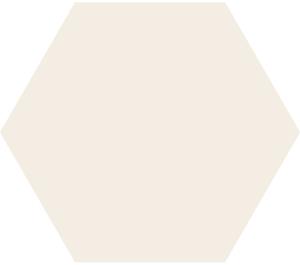 Jabo Tegelsample:  Hexagon Timeless vloertegel ivory 15x17