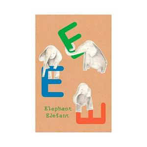 Komar Poster ABC animal E Hoogte: 50 cm