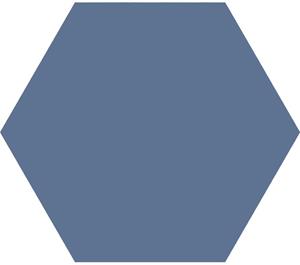 Jabo Tegelsample:  Hexagon Timeless vloertegel marine 15x17