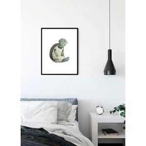 Komar Poster Cute animal Turtle Hoogte: 70 cm