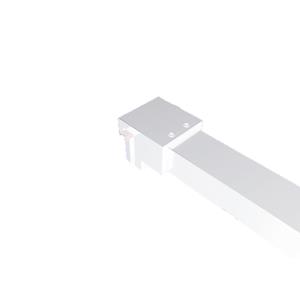 Boss & Wessing BWS Inloopdouche Pro Line Rookglas 80x200 Nano Coating Mat Wit Profiel en Stabilisatiestang