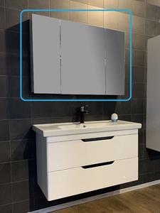 Sanexo Spiegelkast Foxton 100 Wit