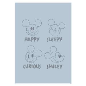 Komar Poster Mickey Blue Emotions (1 stuk)