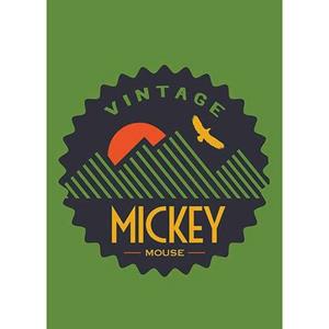 Komar Poster Mickey Mouse Vintage Hoogte: 70 cm