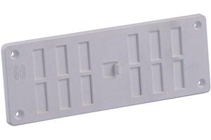 Nedco LUCHTROOSTER WIT 16X6 63600900
