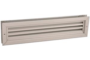 Nedco Deurventilatierooster alu geanodiseerd 470x121mm