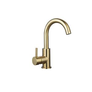 Sanilux Wastafelkraan  Largo 24,4 cm Goud