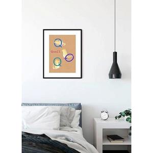 Komar Poster ABC animal Q Hoogte: 70 cm