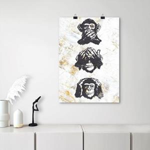 Leonique Poster Apen (1 stuk)