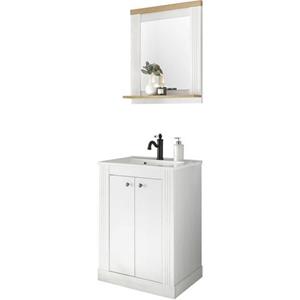Home affaire Badkamerserie Westminster in romantische rustieke stijl, exclusief by otto (2 stuks)