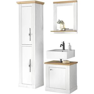 Home affaire Badkamerserie Westminster in romantische rustieke stijl, exclusief by otto (3 stuks)