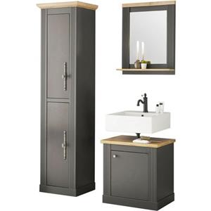 Home affaire Badkamerserie Westminster in romantische rustieke stijl, exclusief by otto (3 stuks)
