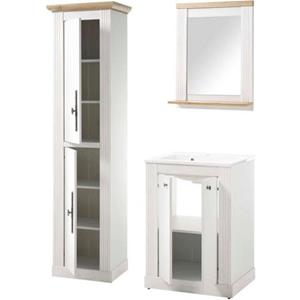 Home affaire Badkamerserie Westminster in romantische rustieke stijl, exclusief by otto (3 stuks)