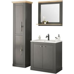Home affaire Badkamerserie Westminster in romantische rustieke stijl, exclusief by otto (3 stuks)