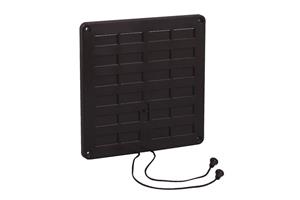 Nedco LUCHTROOSTER BRN 20X20 600202