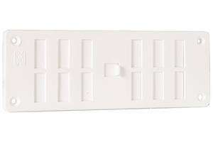 Nedco AFSL. VENT.ROOSTER 165x60 WIT