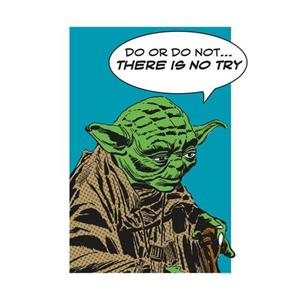 Komar Poster Star Wars Classic stripverhaal aandeel Yoda