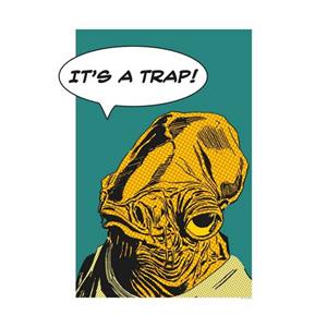 Komar Poster Star Wars Classic stripverhaal aandeel Ackbar