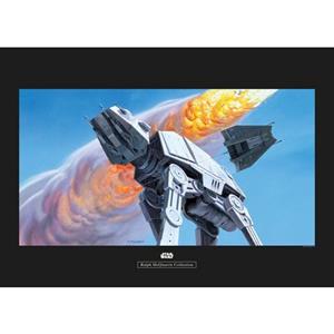 Komar Poster Star Wars Classic RMQ Hoth Battle AT-AT