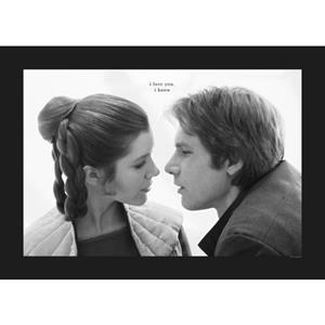 Komar Poster Star Wars Classic Leia Han Love