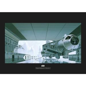 Komar Poster Star Wars Classic RMQ Hangar Shuttle