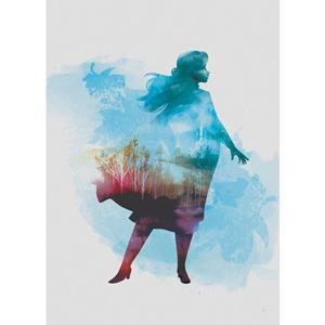 Komar Poster Frozen Anna aquarel