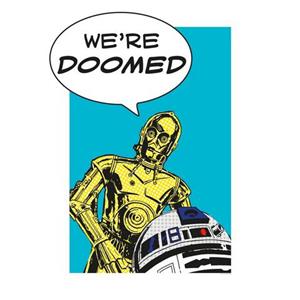 Komar Poster Star Wars Classic stripverhaal aandeel Droids