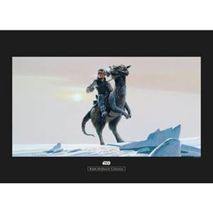 Komar Poster Star Wars Classic RMQ Hoth Tauntaun
