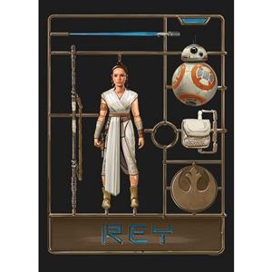 Komar Poster Star Wars Toy Rey