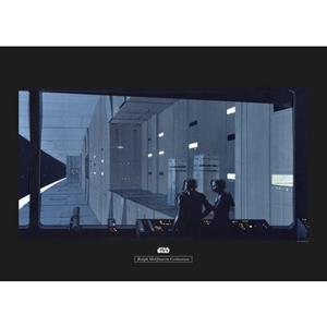 Komar Poster Star Wars Classic RMQ Death star control