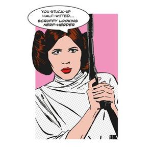 Komar Poster Star Wars Classic stripverhaal aandeel Leia