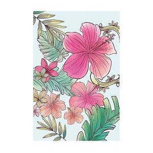 Komar Poster Ariel Flowers Hoogte: 70 cm