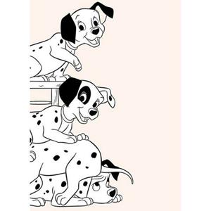 Komar Poster 101 dalmatiër Playing Hoogte: 70 cm