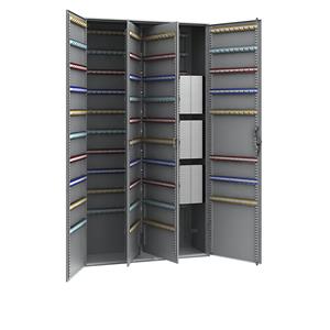 Sleutelkast, met 2 deuren, h x b x d = 1300 x 730 x 250 mm, 780 haken