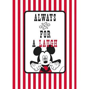 Komar Poster Mickey Mouse Laugh Hoogte: 70 cm
