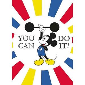 Komar Poster Mickey Mouse Do it Hoogte: 40 cm
