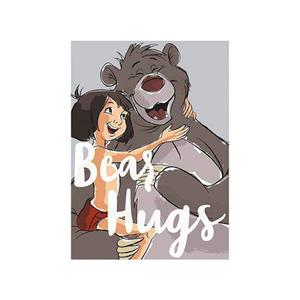 Komar Poster Bear Hug Hoogte: 40 cm