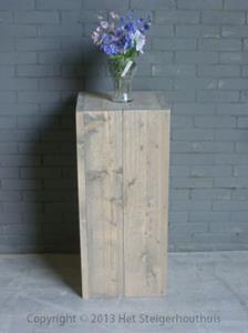 Het Steigerhouthuis Steigerhout Steigerhout pilaar - 23 x 23 x 90 cm