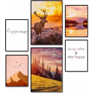 Artland Poster (set, 6 stuks)