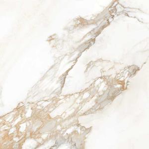 Cristacer Vloertegel Calacatta 90x90 cm Gerectificeerd Gepolijst Gold 