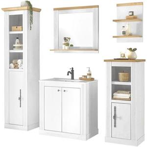 Home affaire Badkamerserie Westminster in romantische rustieke stijl, exclusief by otto (5 stuks)