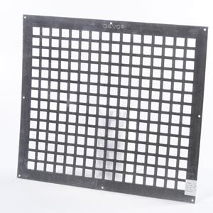 Gavo Ventilatieplaat enkel rij aluminium 50 x 45cm