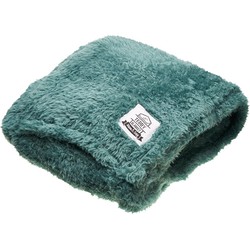 Seashell Teddy Fleece Deken - Ultrazacht - 130x170 - groen blauw